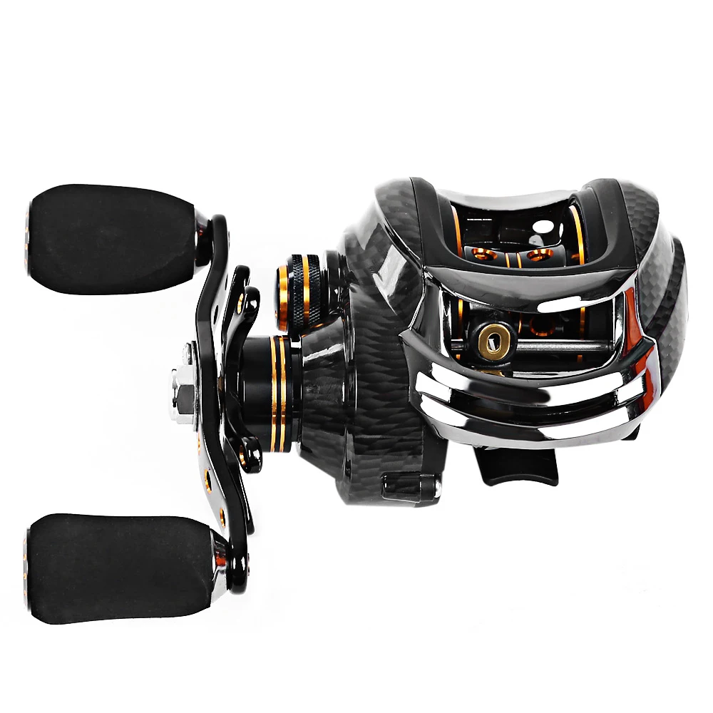 

17+1Bell Fly Fishing Reel Baitcasting Reel Peche Left Right Fishing Bait Casting Reel Carretilha Carp Fishing Molinete Pescaria