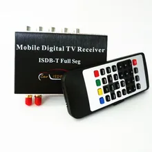 ТВ аналоговый тюнер автомобильное Цифровое ТВ-бокс ISDB-T различных каналов мобильный высокоскоростной 250 км/ч для автомобиля dvd-плеер ТВ-приемник