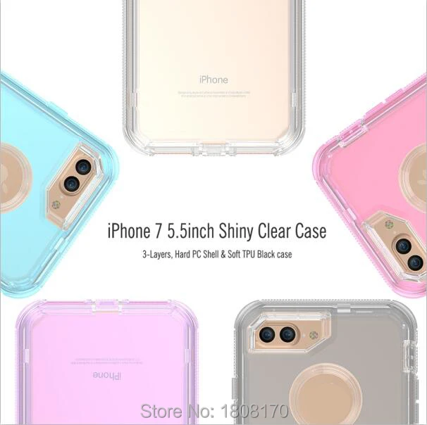 Прозрачный робот гибрид защитный чехол из ТПУ для Iphone XR XS Max X 8 7 6 6S Plus 5 5S 5G SE