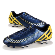 2016 Kids Adult Outdoor Athletic Soccer Training shoes Best Quality Breathable Wear Non-slip Soccer Shoes Kids’ Sneakers