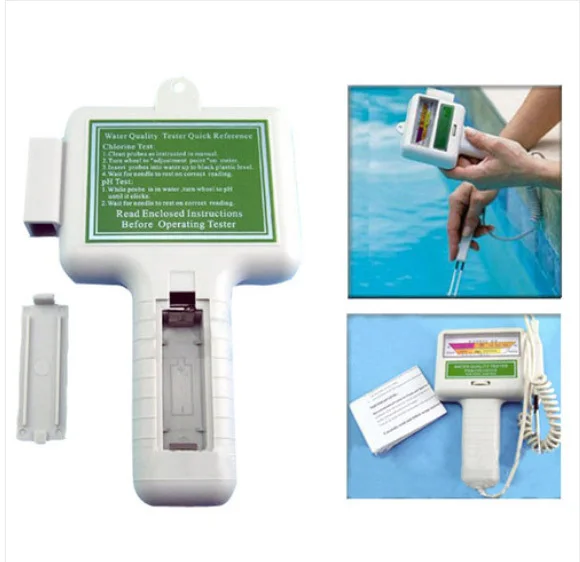 Электронный детектор тестер качества воды, спа-бассейн рН тестер остаточного хлора детектор воды