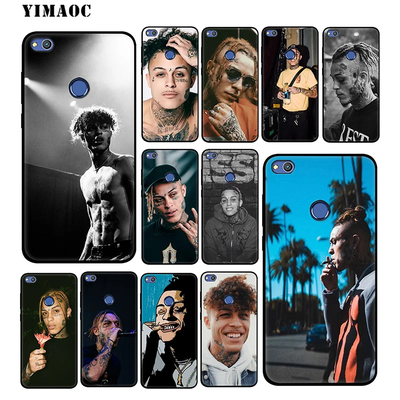 YIMAOC Lil Skies Soft Case for Huawei Honor View 20 10 8X 8 8C 6A 7A 7X 7C Lite Pro Y9 Y7 Y6 Prime 2018 2017 |