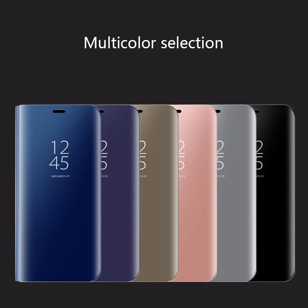 

Etmakit Mirror Flip Case Full Cover Plating Shockproof Protective Case for Huawei P20 / P20 Pro NK-Shopping