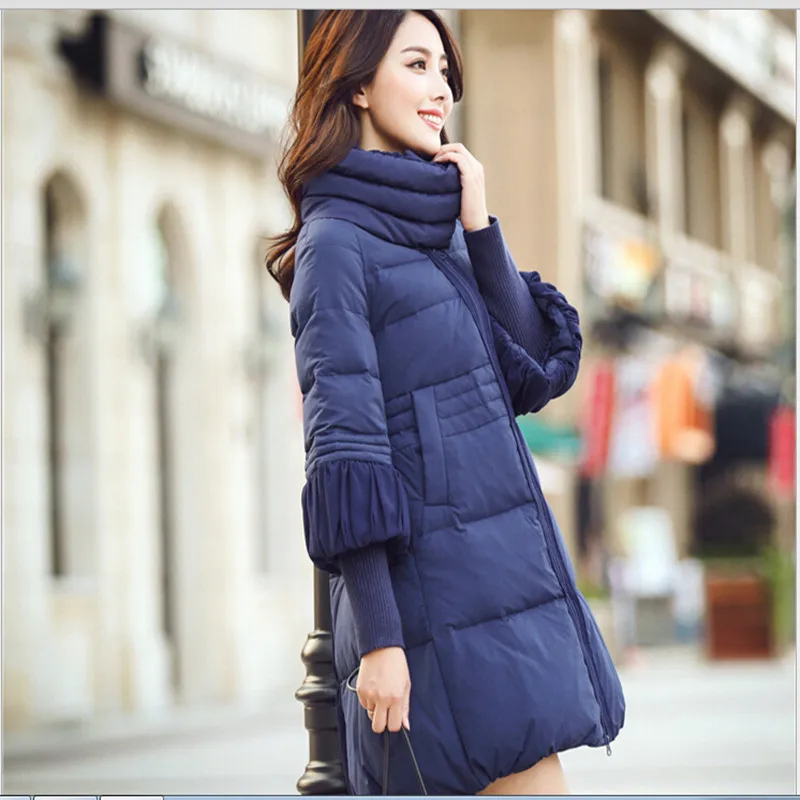 Goede 2019 Winter Jacket vrouwen Down jas katoen gewatteerde jas coat casual uitloper parka casacos De inverno femininos J088