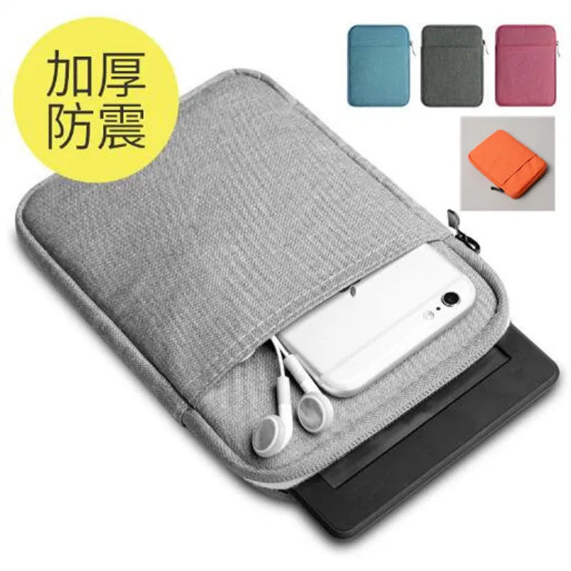 

HISTERS Portable Pouch Sleeve Bag for BQ Cervantes 4/3 6 inch e-Book/e-Reader Multi Function Case with Slot