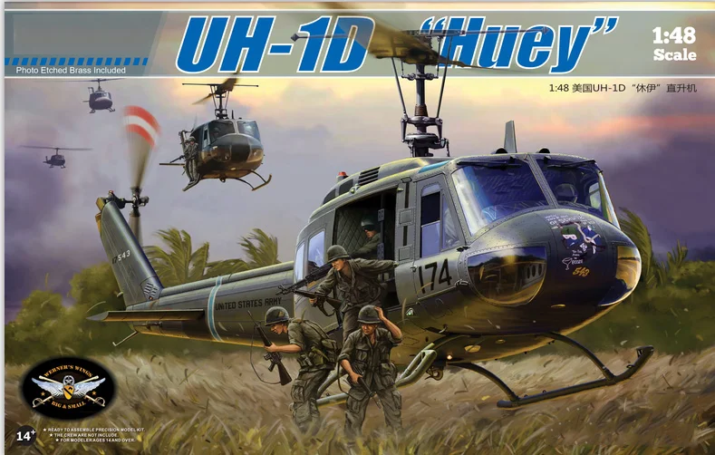 Набор для сборки пластиковых моделей Kitty Hawk 1/48 США 80154 | Игрушки и хобби