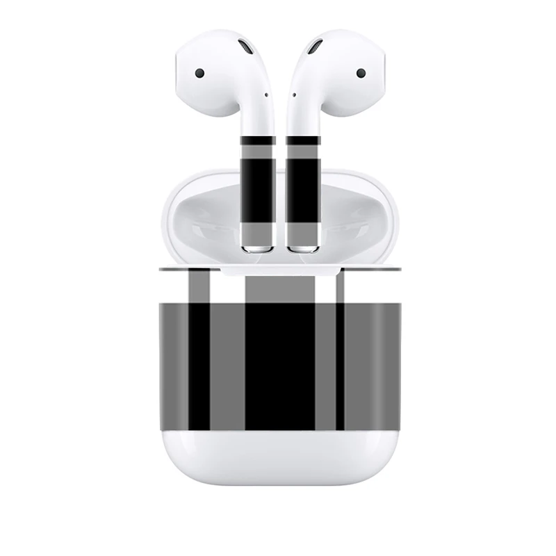 Цветные Переводные изображения для AirPods шкуры Стикеры Съемная самоклеющаяся декоративная наклейка кожи Стикеры для Airpods винил Стикеры