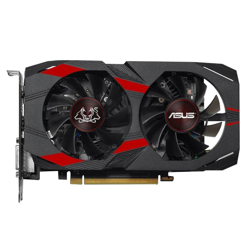 Видеокарта ASUS GeForce CERBERUS GTX 1050Ti 4 ГБ GDDR5 игровая видеокарта 7008 МГц PCI-E 3,0 CERBERUS-GTX1050TI-A4G DVI HDMI DP