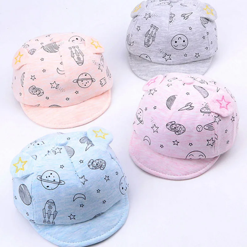 new rocket ship baby cap 0 10 months soft eaves a baseball cap