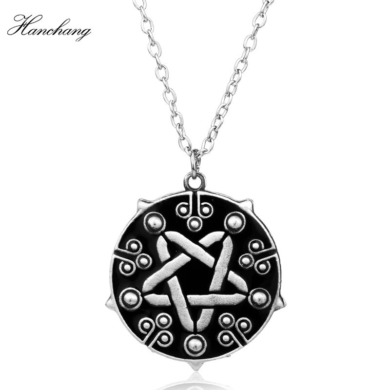

Hot Game Jewelry Witcher 3 Yennefer Medallion Choker Pendant Necklace the Wild Hunt Game Cosplay Silver Jewelry Men Gift