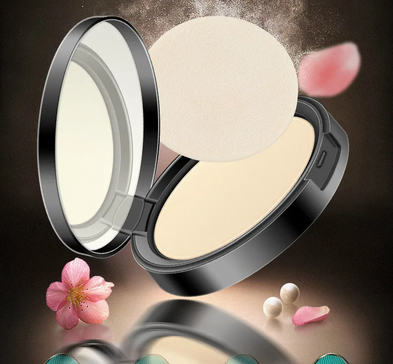 High Quality Pressed Powder Makeup Brightening Long-lasting Waterproof Face Compact Powder Moisturizing Makeup Powder Cake