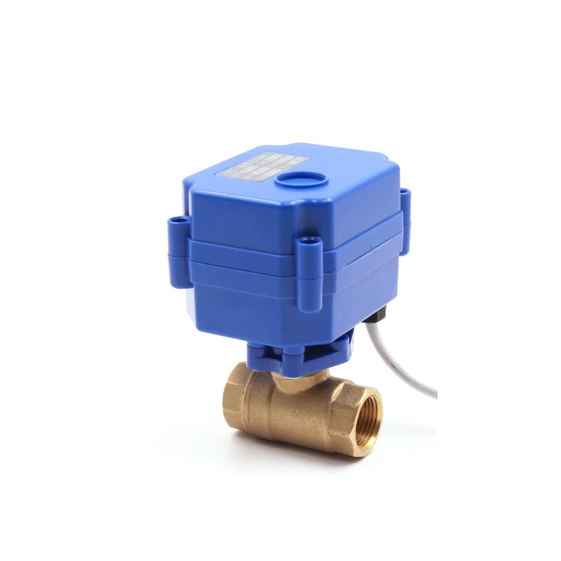 Dn8 dn10 dn15 12 v 24 220 mini с подкладкой латунь Электрический привод моторизованный