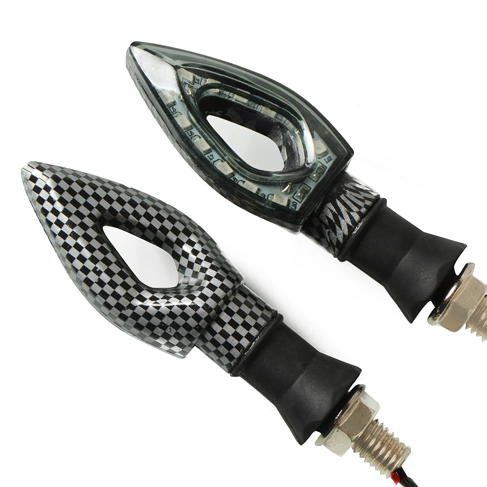 For Suzuki GSXR 400/600/750/1000/1300 K1 - K9 BANDIT HUYABUSA Motorcycle 12 LED Turn Signals Light LED Tail Lights Turn Signal For Suzuki GSXR 400/600/750/1000/1300 K1 - K9 BANDIT HUYABUSA Motorcycle 12 LED Turn Signals Light LED Tail Lights Turn Signal