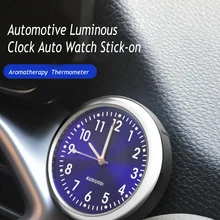 Автотранспортные часы световой авто часы автомобили внутренняя декоративная ручка-декоративные часы аксессуары