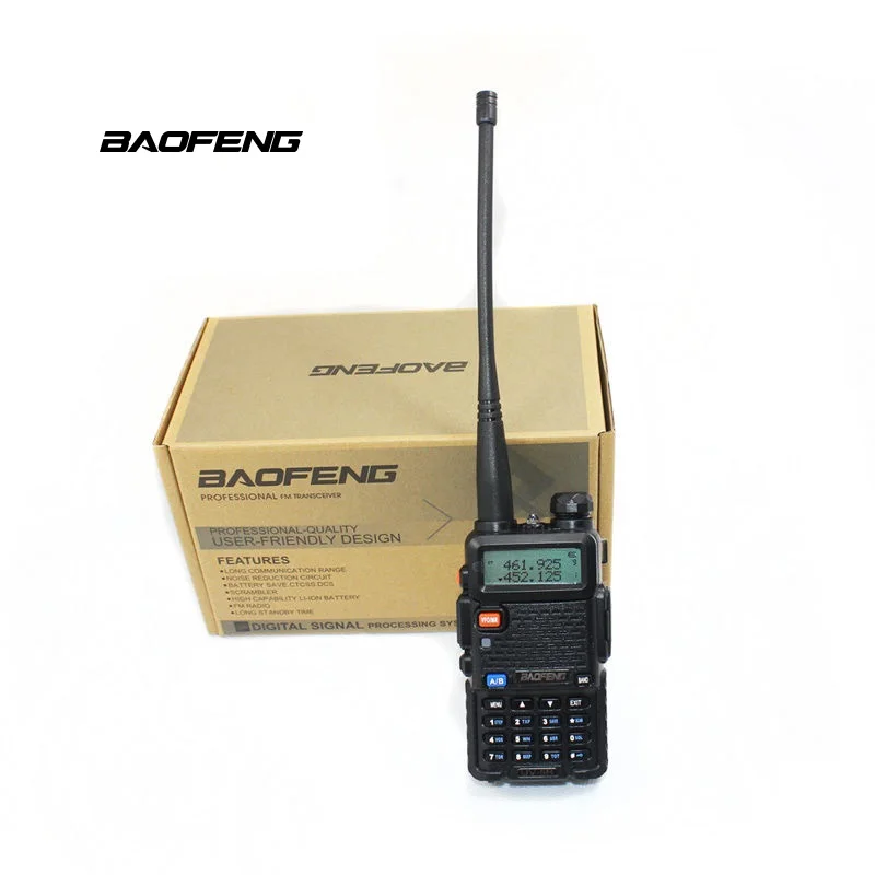 Портативная рация BaoFeng UV 5R ham 8 Вт высокомощная двухсторонняя радиосвязь VHF и UHF с