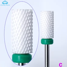 Керамические фрезы для ногтей 3/3" Керамические фрезы для ногтей маникюр Профессиональный инструмент для ногтей Педикюр фрезерный станок маникюрные сверла