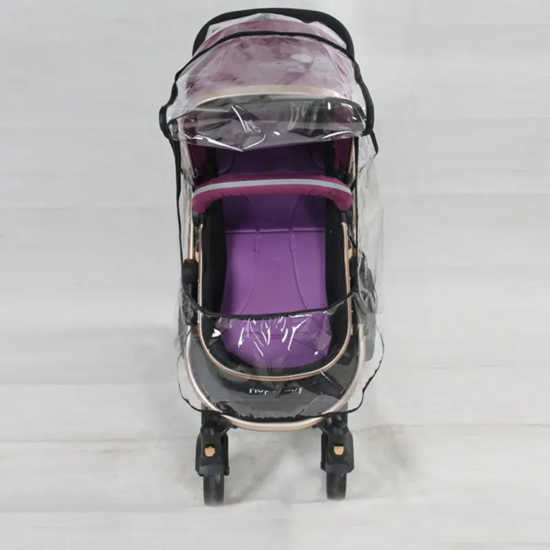 Уличная детская коляска для младенцев, коляска-коляска, сетка от комаров, сетка, багги, белый Защитный колпачок для коляски