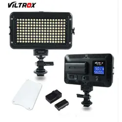 Viltrox VL-162T 3300 K-5600 K Камера светодиодный видео Студийный свет с F550 Батарея для Canon Nikon sony цифровая зеркальная камера видеокамера