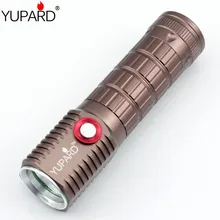 YUPARD XM-L2 светодиодный фонарь с подзарядкой 18650 26650 AAA батарея T6 светодиодный тактический походный уличный фонарь