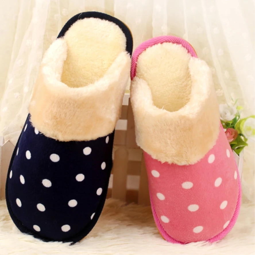 2016 New Ladies Winter Novelty Slippers Women Cute Bedroom Knitter and Stitch Warm Home Shoes on ...