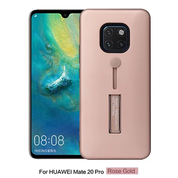 

500pcs Finger Holder Hybrid Shockproof Cover For Huawei P30 P20 Mate 20 10 Pro Lite Nova 4E 3E Loop Strap With Kickstand Cases