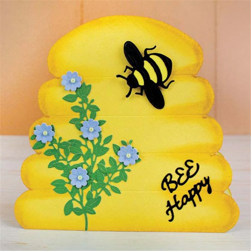 

Insect Bumble Bee Metal Cutting Dies for DIY Scrapbooking Animal Craft Dies Cuts Card Making New 2019 Album Stencils Embossing