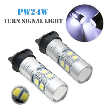 

2x 10W Error Free LED Reverse Indicator Turn Signal Light Bulb Globe 12V PW24W