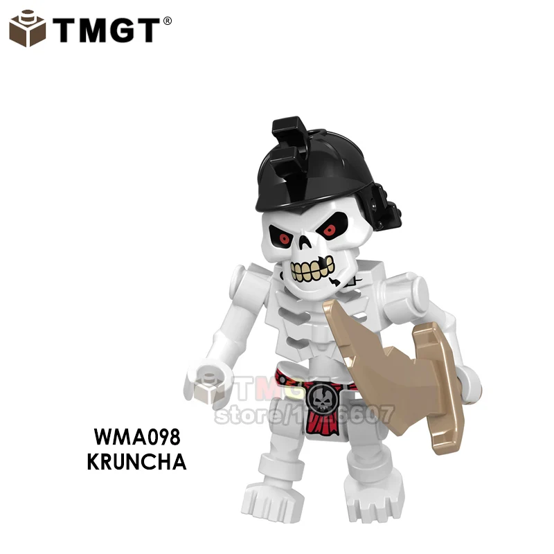 s Lloyd The Weisnake Kai Samuraix Vermin Wu Lloyd Nya Pirate Building Blocks Toys for children friend gifts - Color: Burgundy