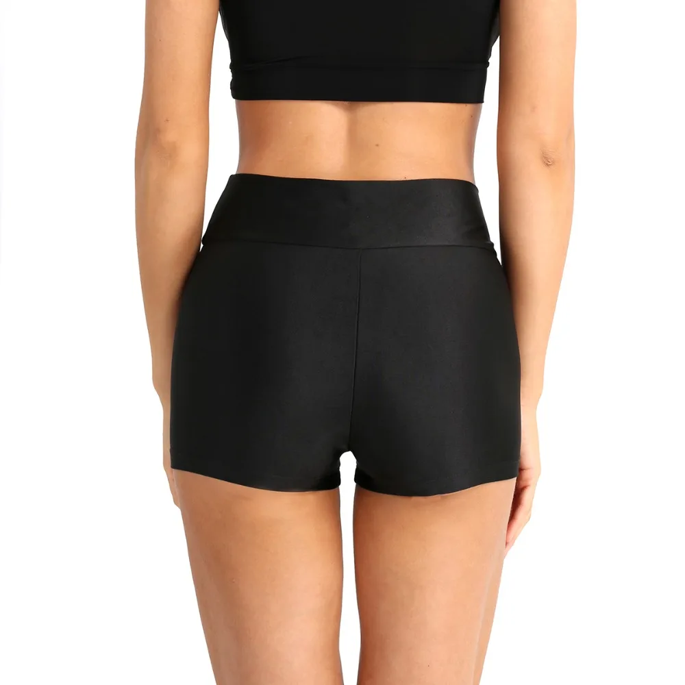 Сексуальные горячие дышащие эластичные шорты с широким поясом Спортивная одежда для женщин спортивные шорты для спортзала высокая Талия Короткие брюки шорты для йоги