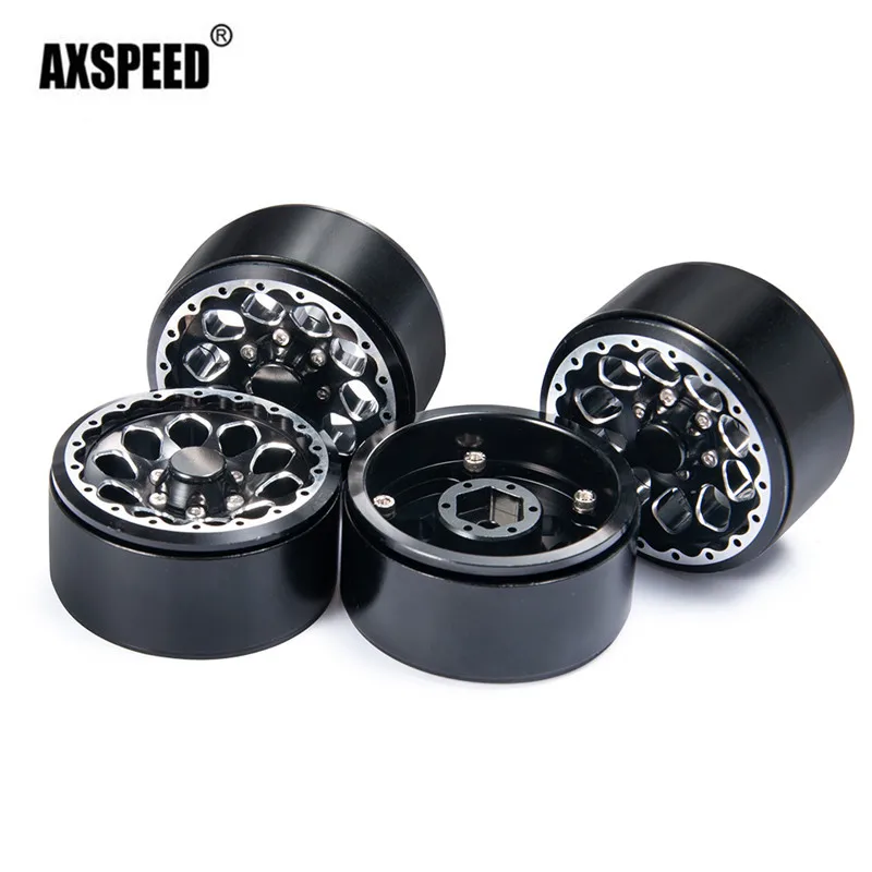 

NO.56 Beadlock Wheel Rims 1.9 inch for 1/10 RC Rock Crawler Axial SCX10 90046 TAMIYA CC01 D90 D110 TF2 Traxxas TRX-4