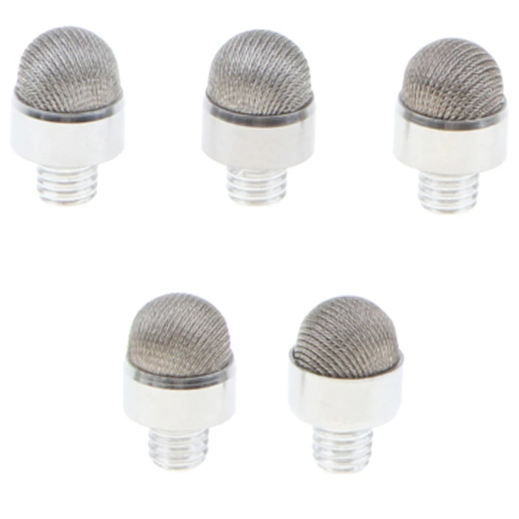 5Pack Capacitive Mesh Fiber Tips Replacement for Touchscreen Cell Phone Tablet Stylus Dia 7.0mm	