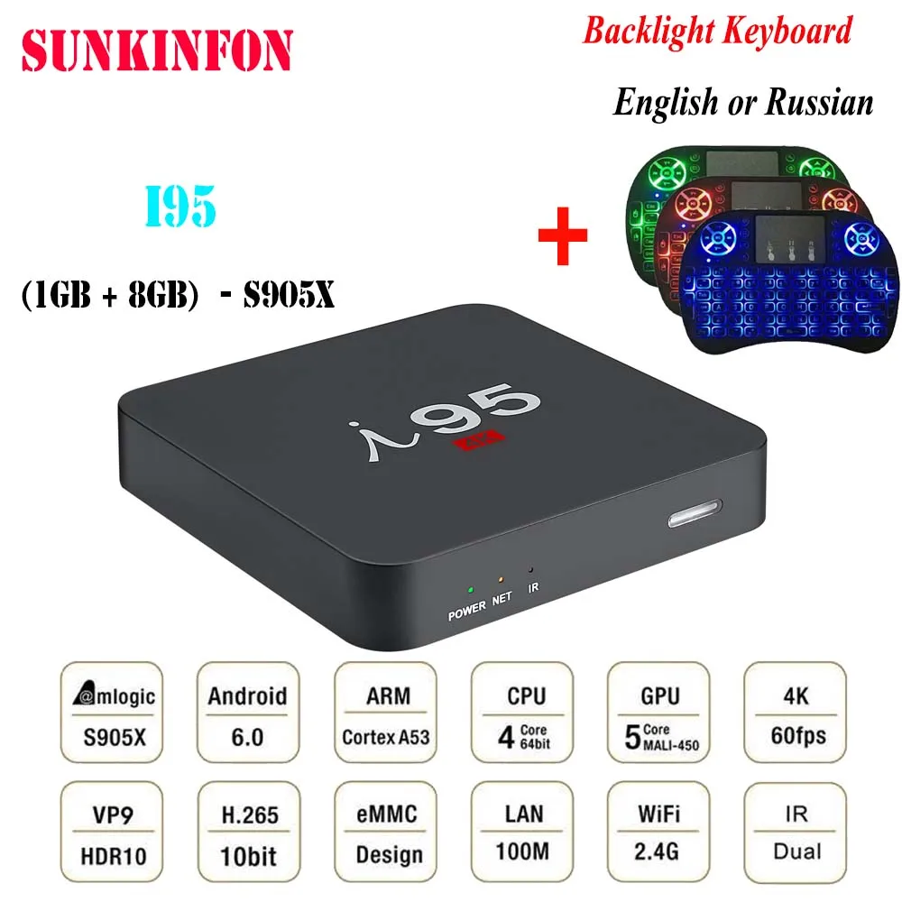 2017 New Arrival Model SUNKINFON I95 Smart Android 6 0 font b TV b font font