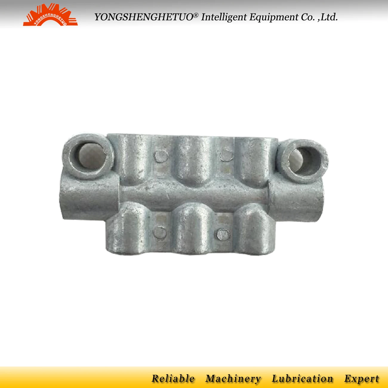 Lubrication Resistance oil distributor 6 M8*1 outlets Two way junction block connector AE-6-8 for single line lubrication system