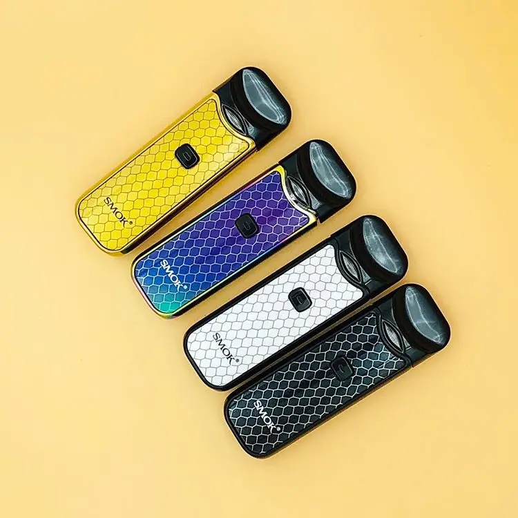 Новейший Smok Nord комплект электронной сигареты pod vape с аккумулятором 1100 мАч и 3 мл