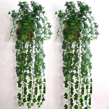 

Home Decor 2.5m Delicate Artificial Ivy Leaf Garland Plants Vine Fake Foliage Flowers Beatiful Party Wedding Supplies