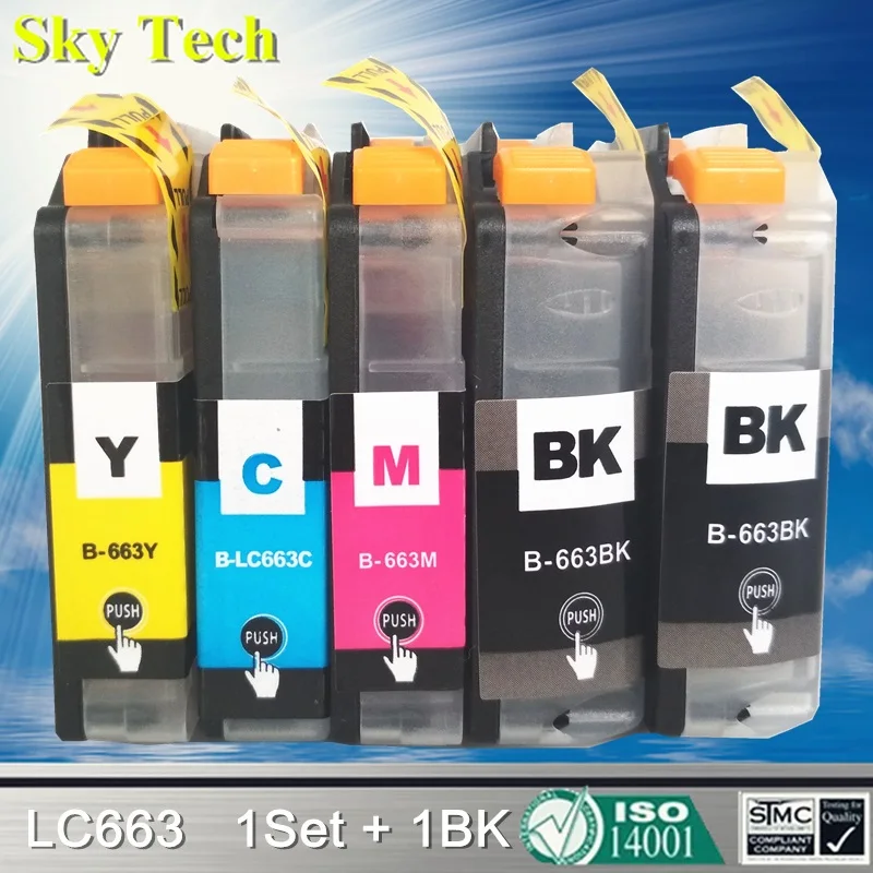 Совместимый чернильный картридж для Brother LC663 LC-663, для Brother MFC-J2320 MFC-J2720. [Россия/Южная Азия/Юго-Восточная Азия]