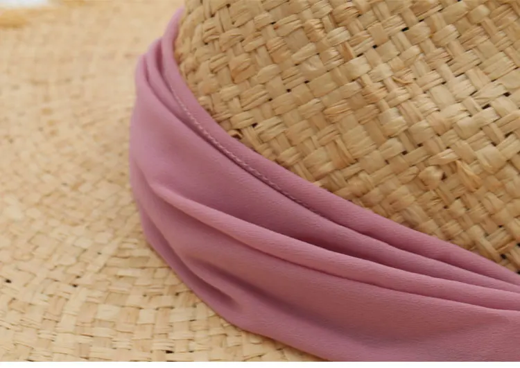 sun hats for women beach raffia hat summer straw hat woman summer  (14)