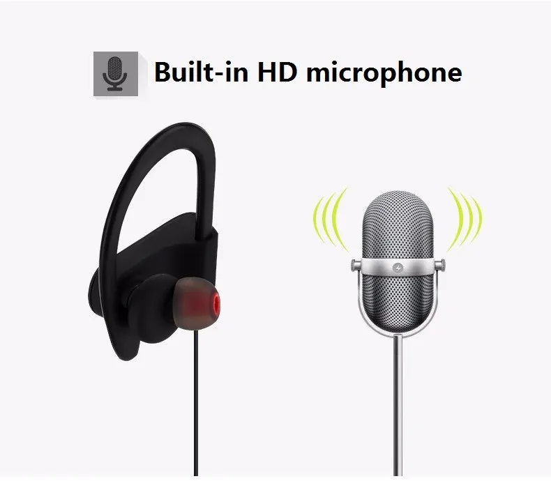 Bluetooth Smart discount GDLYL Sports Wireless Sweatproof IPX4 Mic Original With Headset 4.1 phone Last Waterproof For Music 7 Bluetooth Smart discount GDLYL 7