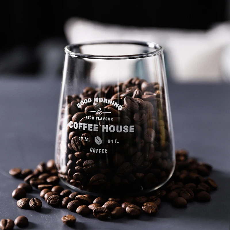 1Pc Glass Cup Large Beer Coffee Cup Transparent Glass Beer Coffee Mugs Breakfast Juice Milk Cup Glass Home Office Mug Drinkware (1)