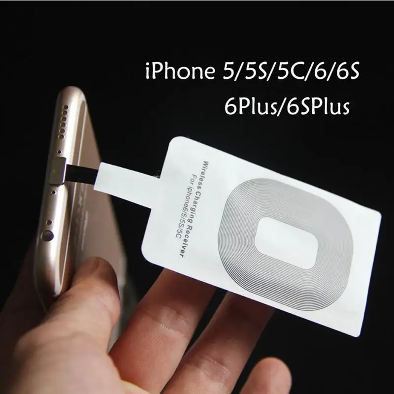 Qi Universal Wireless Charger Receiver Charging Adapter Receptor Receiver Pad Coil For Samsung OnePlus Honor Micro NokUSB mobile