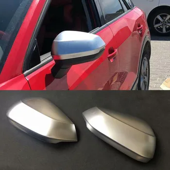 

Car Styling Exterior ABS Chrome Rearview Mirror Cover Side Door Mirror Trims Sticker Auto Parts For Audi Q2 2018 2019