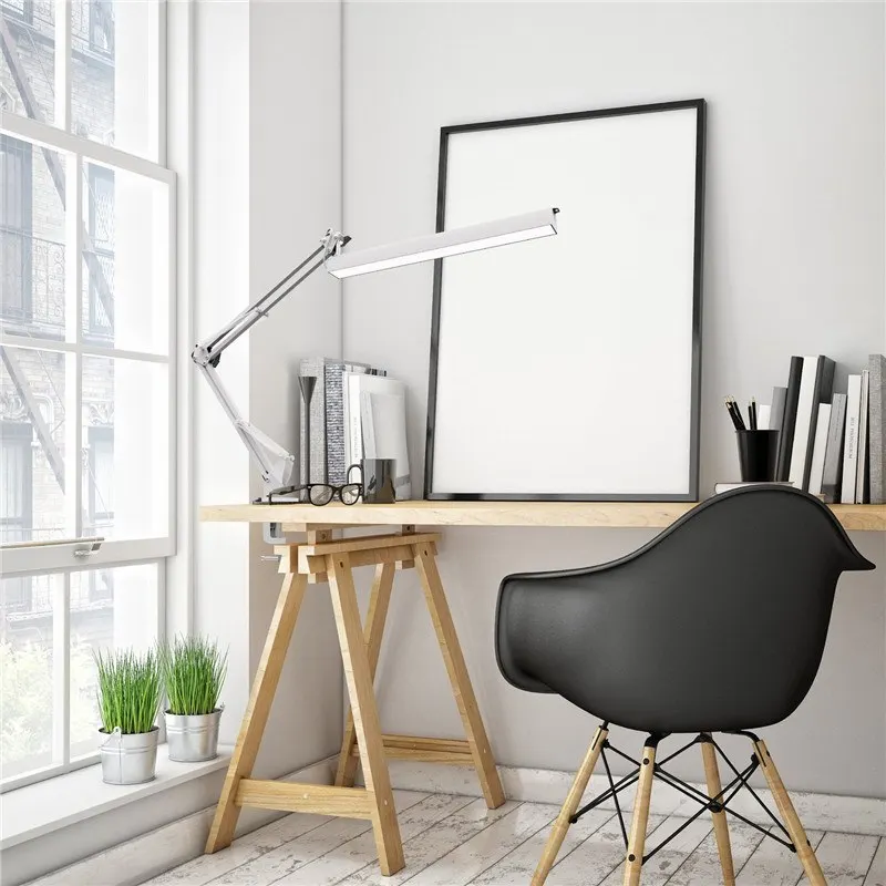  A16 USB Power LED lámpara de escritorio de oficina brazo oscilante lámpara de arquitectura lámpara 