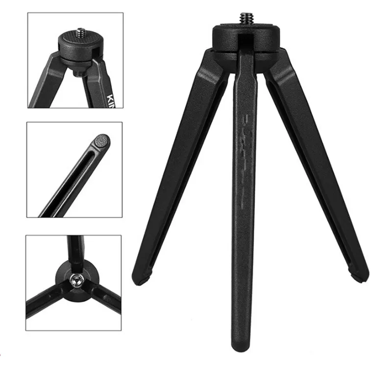 

Aluminum Portable Mini Tabletop Tripod Leg for DSLR Digital Camera Zhiyun Smooth Q 3 Crane Crane-M Crane2 Moza Air