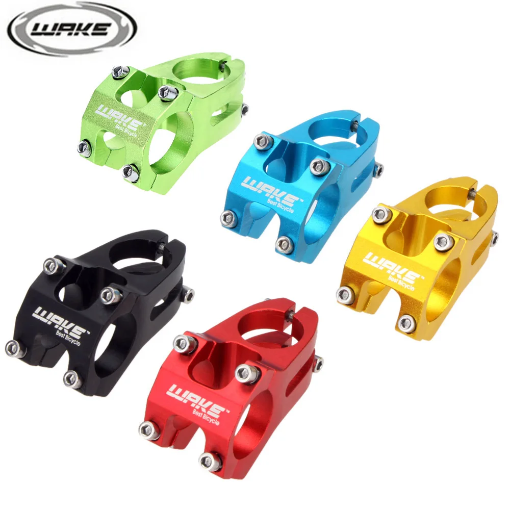 

WAKE MTB Bike Handlebar Stem Bicycle Stem 31.8MM Cycling Bicycle Parts Bicicleta 5 Colors Bike Handlebar Stem Aluminum Alloy