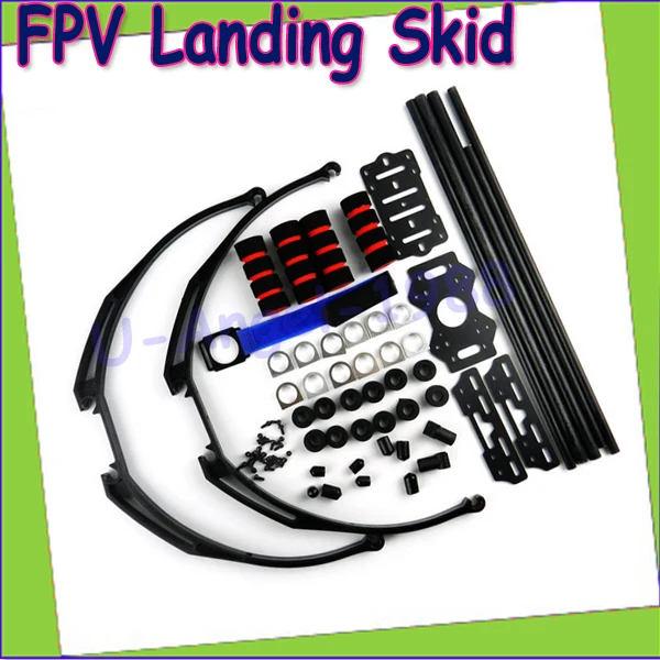 1pcs FPV Anti vibration Multifunction Landing Skid Kit for DJI F450 F550 H3 3D Wholesale Drop