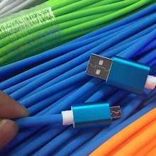 2000 шт. 1.2 м Алюминий металл прочный кабель для зарядки в Вертикальную Полоску Micro USB синхронизации данных Кабель зарядного устройства для iPhone 5 6 7 8 samsung