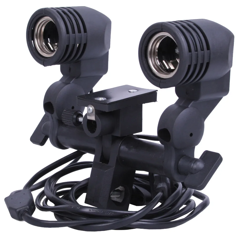 Godox Lh 02 E27 Ac Slave Light Bulb Socket w/ Umbrella Holder Softbox