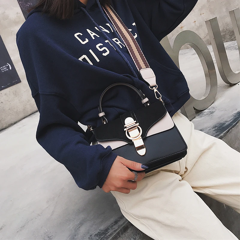 حقائب النساء أزياء النساء حقيبة ساع رفرف Crossbody حقيبة غلق بمشبك لطيف الكتف عالية الجودة صغيرة حقائب Sac فام حقائب النساء أزياء النساء حقيبة ساع رفرف Crossbody حقيبة غلق بمشبك لطيف الكتف عالية الجودة صغيرة حقائب Sac فام