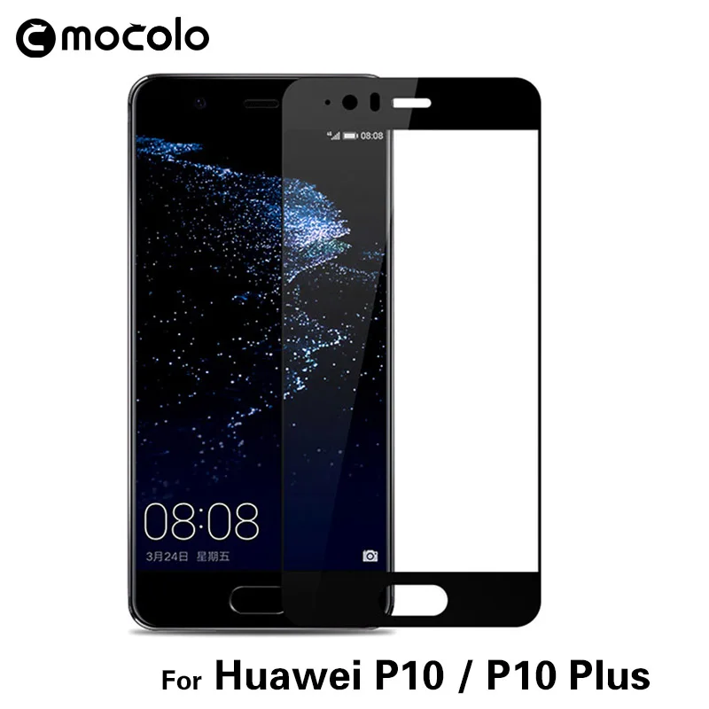 

Mocolo Huawei p10 tempered glass huawei p10 plus screen protector ultra thin full cover protector glass for Huawei P10 P10 plus