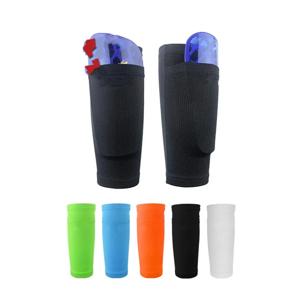 

A Pair Of Football Leggings Guards Socks Set Calf Protection Support Socks Football Socks Adult Children Accept Wholesale